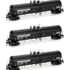 Trains|Athearn 97606 HO RTR 30,000-Gallon Ethanol Tank, Procor #1 (3) - Model Train Junction: Quality Parts and Art Supplies