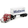 Trains|Athearn 92645 HO RTR Kenworth w/20' Container, Matson #2 - Model Train Junction: Quality Parts and Art Supplies