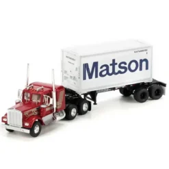 Trains|Athearn 92645 HO RTR Kenworth w/20' Container, Matson #2 - Model Train Junction: Quality Parts and Art Supplies