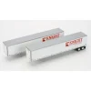 Trains|Athearn 28404 HO RTR Knight Transport 53'' Wabash Duraplate Trailers - Model Train Junction: Quality Parts and Art Supplies