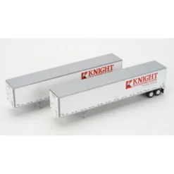 Trains|Athearn 28404 HO RTR Knight Transport 53'' Wabash Duraplate Trailers - Model Train Junction: Quality Parts and Art Supplies