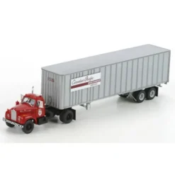 Trains|Athearn 70985 HO RTR Mack B w/40'' X Post Trailer, CPR - Model Train Junction: Quality Parts and Art Supplies