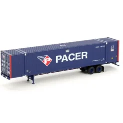 Trains|Athearn 28966 HO RTR Pacer 53' Jindo Intermodal Container W/Chassis - Model Train Junction: Quality Parts and Art Supplies