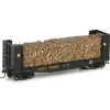 Trains|Athearn 91455 HO RTR Pulpwood Flat w/Load, CSX #1 - Model Train Junction: Quality Parts and Art Supplies