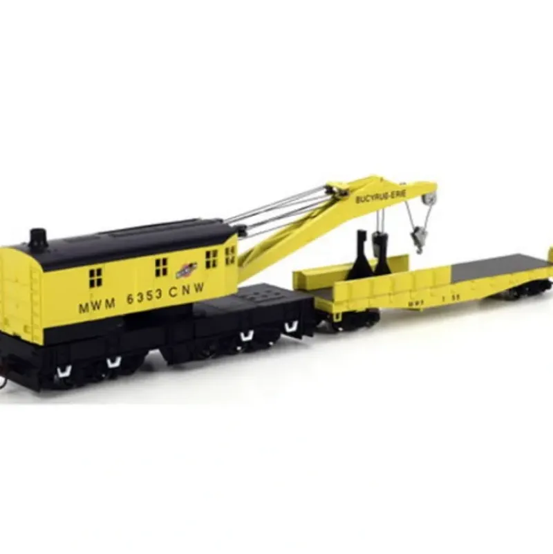 Trains|Athearn 75402 HO RTR 250-Ton Crane w/Tender, C&NW #6353 - Model Train Junction: Quality Parts and Art Supplies
