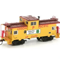 Trains|Athearn 74089 HO RTR Wide Vision Caboose, UP/Safety Plus #25490 - Model Train Junction: Quality Parts and Art Supplies