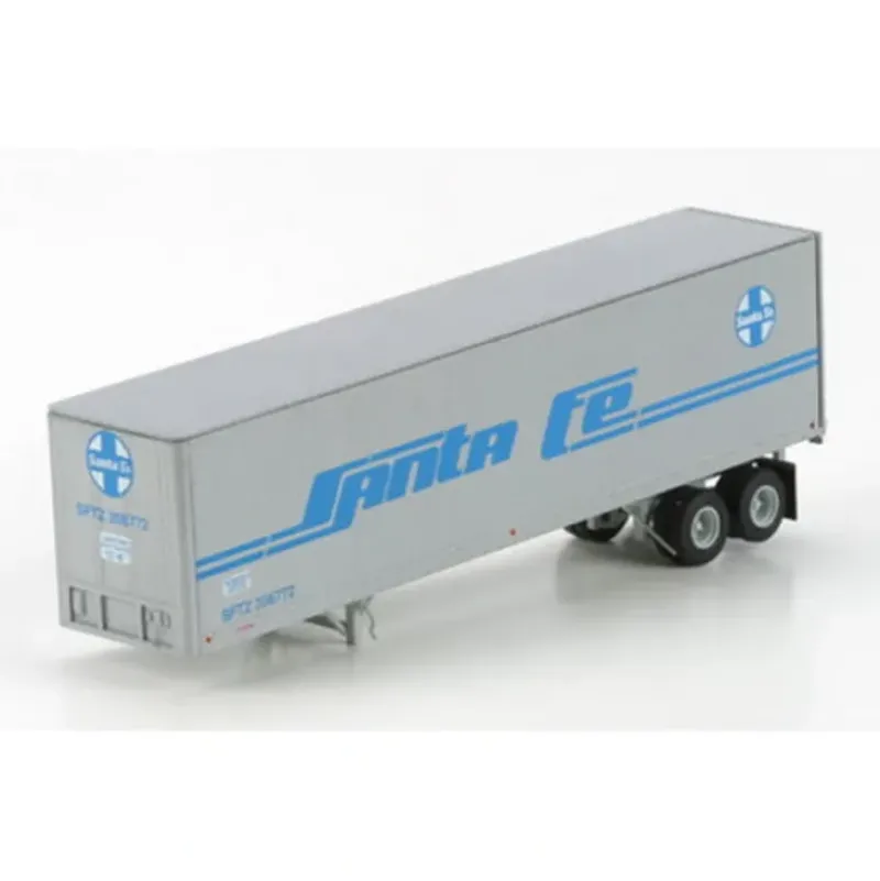 Trains|Athearn 73307 HO Santa Fe 40' Smooth Side Z-Van Trailers (Set of 2) - Model Train Junction: Quality Parts and Art Supplies