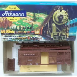Trains|Athearn 1776 HO Santa Fe 40' Stock Car Kit - Model Train Junction: Quality Parts and Art Supplies