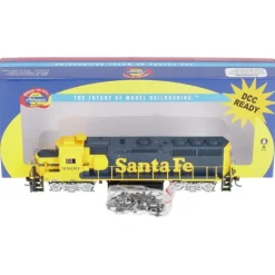 Trains|Athearn 90256 HO Santa Fe GP40X Short Hood Ready to Run #3800 LN/Box - Model Train Junction: Quality Parts and Art Supplies