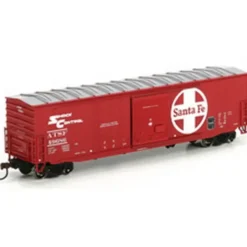Trains|Athearn 89378 HO Santa Fe RTR 50' Combination Door Boxcar # 49686 - Model Train Junction: Quality Parts and Art Supplies