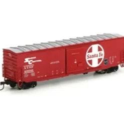 Trains|Athearn 89379 HO Santa Fe RTR 50' Combination Door Boxcar # 49765 - Model Train Junction: Quality Parts and Art Supplies