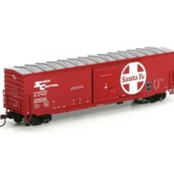 Trains|Athearn 89380 HO Santa Fe RTR 50' Combo Door Box # 49839 - Model Train Junction: Quality Parts and Art Supplies