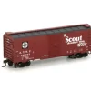 Trains|Athearn 70046 HO Santa Fe Scout Box Car #141065 - Model Train Junction: Quality Parts and Art Supplies