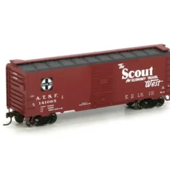 Trains|Athearn 70046 HO Santa Fe Scout Box Car #141065 - Model Train Junction: Quality Parts and Art Supplies