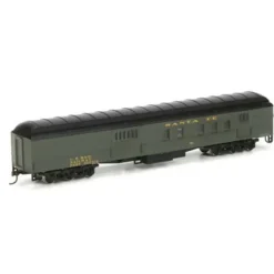 Trains|Athearn 7851 HO Santa Fe Standard RPO - Green - Model Train Junction: Quality Parts and Art Supplies