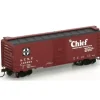 Trains|Athearn 70037 HO Santa Fe/Chief RTR 40' YSD Box Car #146223 - Model Train Junction: Quality Parts and Art Supplies