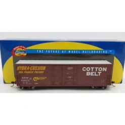 Trains|Athearn 89175 HO Scale 50' Cotton Belt PC&F Plug Door Boxcar #23273 - Model Train Junction: Quality Parts and Art Supplies