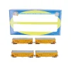 Trains|Athearn 76414 HO Scale Amtrak 40' Outside Braced Ballast Hoppers 4-Pack - Model Train Junction: Quality Parts and Art Supplies