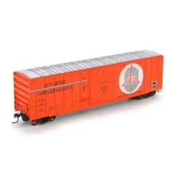 Trains|Athearn 96600 HO Scale Ann Arbor 50' FMC 5347 Boxcar #5060 - Model Train Junction: Quality Parts and Art Supplies
