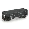 Trains|Athearn 70791 HO Scale C&O 34' Ribbed Hopper w/Coal Load #53237 - Model Train Junction: Quality Parts and Art Supplies