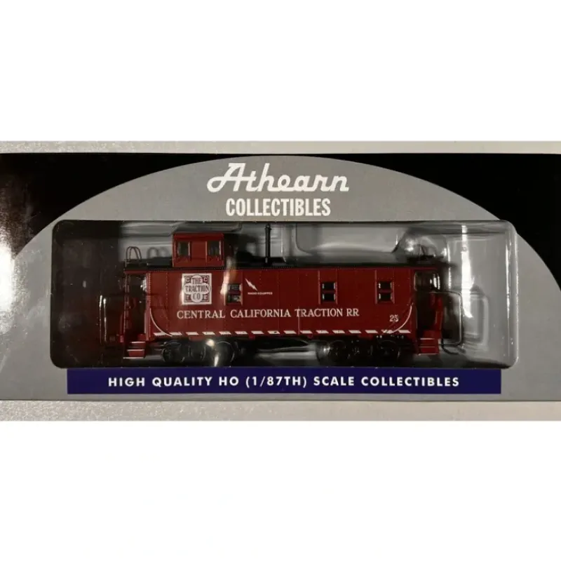 Trains|Athearn 99329 HO Scale Central California Traction Caboose #25 LN/Box - Model Train Junction: Quality Parts and Art Supplies