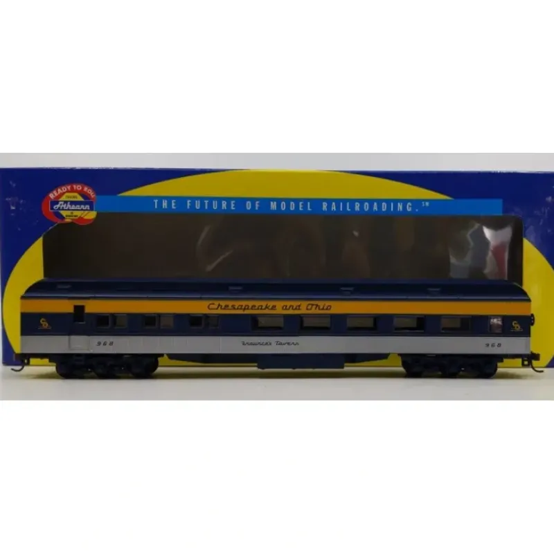 Trains|Athearn 7823 HO Scale Cheapeake & Ohio "Fraunce's Tavern" Diner Car #968 - Model Train Junction: Quality Parts and Art Supplies