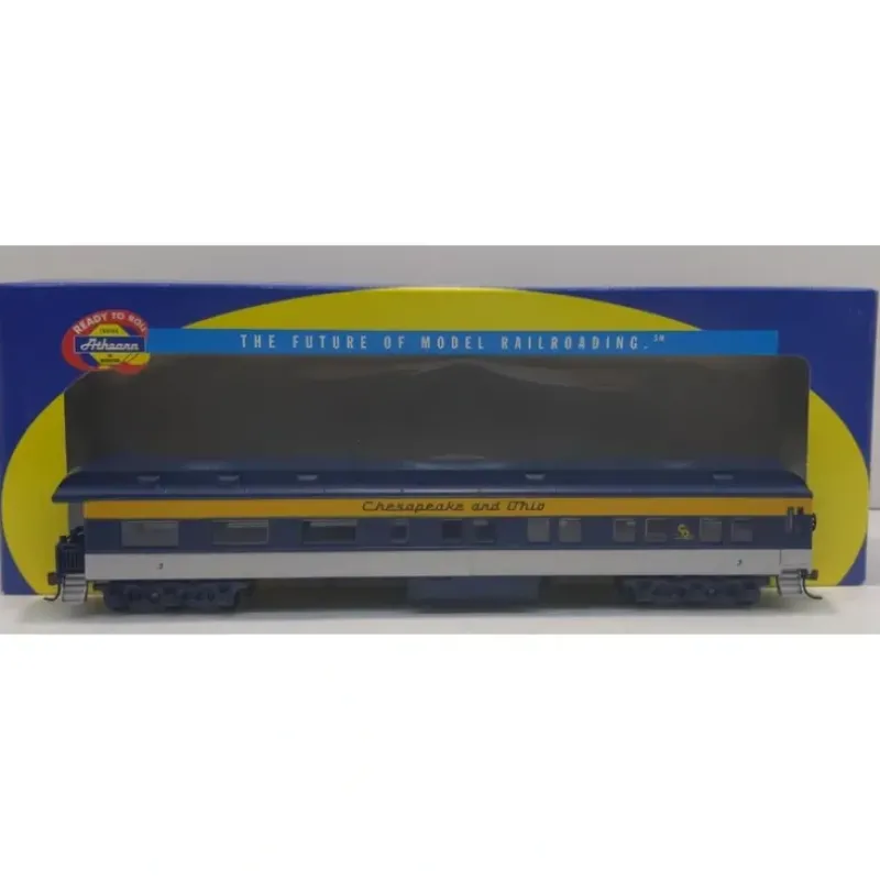 Trains|Athearn 7826 HO Scale Chesapeake & Ohio Observation Car #3 - Model Train Junction: Quality Parts and Art Supplies