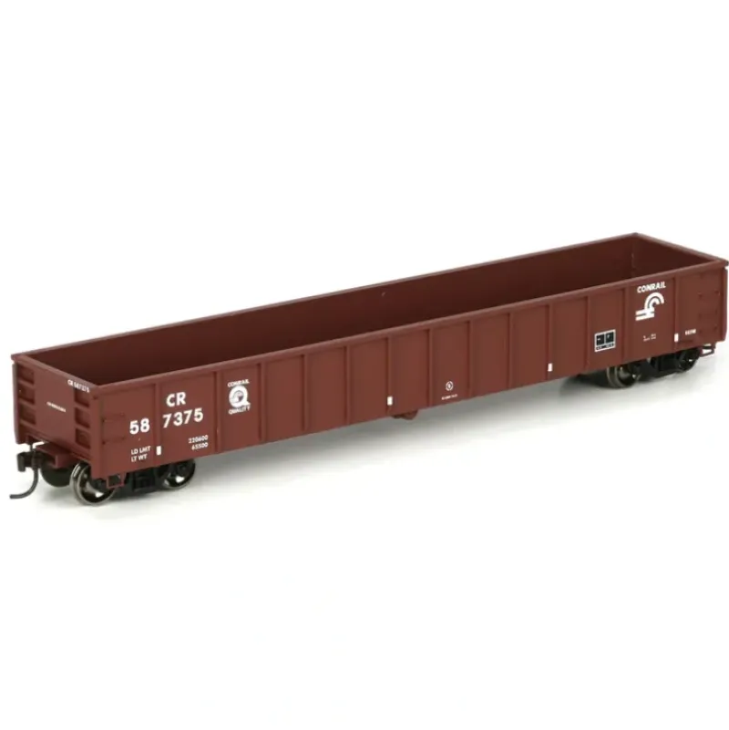 Trains|Athearn 96971 HO Scale Conrail RTR 52' Mill Gondola #587375 - Model Train Junction: Quality Parts and Art Supplies
