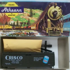 Trains|Athearn 5204 HO Scale Crisco 40 Ft WD Reefer Kit - Model Train Junction: Quality Parts and Art Supplies