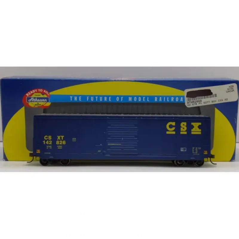 Trains|Athearn 92888 HO Scale CSX 50' PS 5277 Boxcar #142826 - Model Train Junction: Quality Parts and Art Supplies