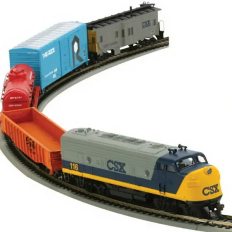Trains|Athearn 1071 HO Scale CSX Warbonnet Express Diesel Train Set - Model Train Junction: Quality Parts and Art Supplies