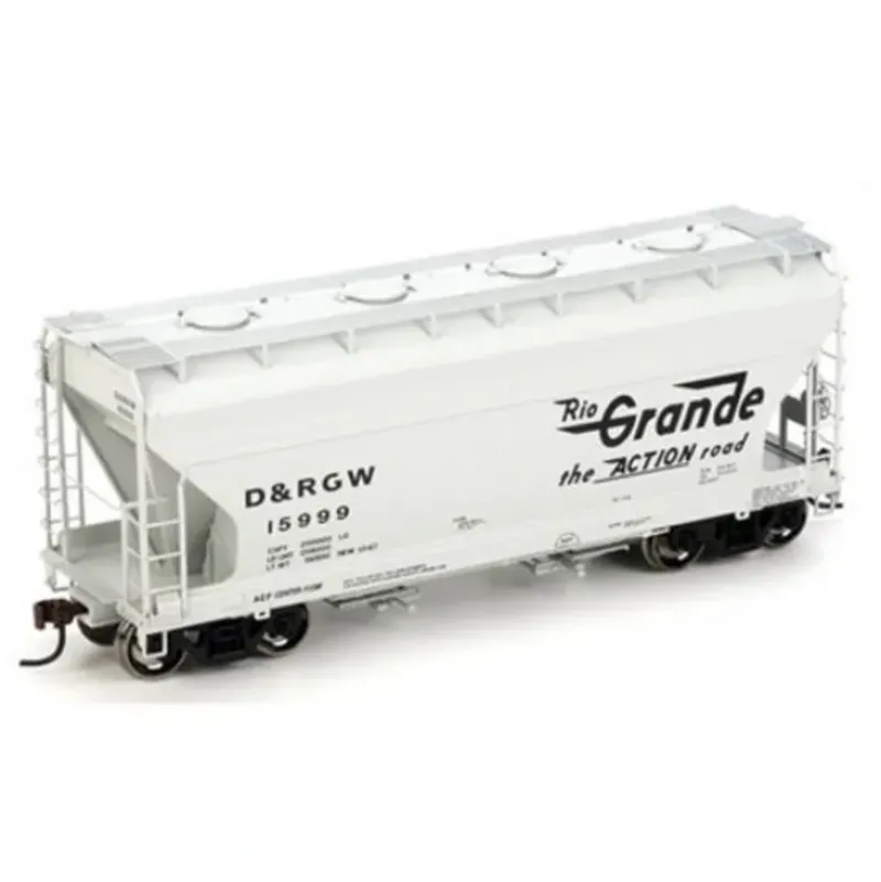 Trains|Athearn 95973 HO Scale D&RGW ACF 2970 Covered Hopper #15999 - Model Train Junction: Quality Parts and Art Supplies