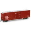 Trains|Athearn 96256 HO Scale KCS 60' Double Door Hi-Cube Boxcar #758048 - Model Train Junction: Quality Parts and Art Supplies