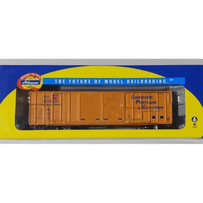 Trains|Athearn 87371 HO Scale LP&N FMC Centered Double Door Box Car #52036 - Model Train Junction: Quality Parts and Art Supplies