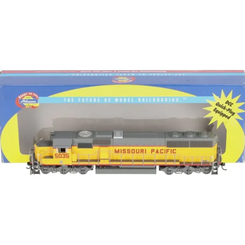Trains|Athearn 8079 HO Scale Missouri Pacific SD-50 Diesel Locomotive #5035 VG/Box - Model Train Junction: Quality Parts and Art Supplies
