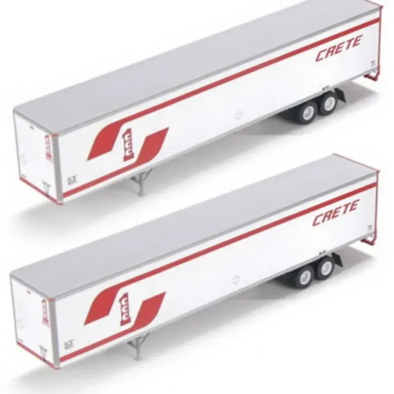 Trains|Athearn 28413 HO Scale RTR Crete 53' Wabash Duraplate Trailers - Model Train Junction: Quality Parts and Art Supplies