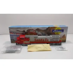 Trains|Athearn 4902 HO Scale Santa Fe C44-9W Diesel Locomotive #601 NIB - Model Train Junction: Quality Parts and Art Supplies