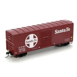 Trains|Athearn 73406 HO Scale Santa Fe 40' Modernized Boxcar #142843 - Model Train Junction: Quality Parts and Art Supplies