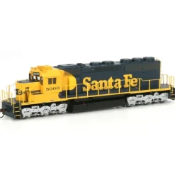 Trains|Athearn 89898 HO Scale Santa Fe SD40 Diesel Locomotive #5000 - Model Train Junction: Quality Parts and Art Supplies