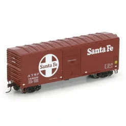 Trains|Athearn 73407 HO Scale Santa Fe 40' Modernized Boxcar #144226 - Model Train Junction: Quality Parts and Art Supplies
