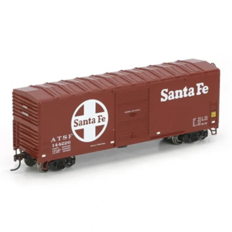 Trains|Athearn 73407 HO Scale Santa Fe 40' Modernized Boxcar #144226 - Model Train Junction: Quality Parts and Art Supplies