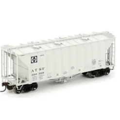 Trains|Athearn 87533 HO Scale Santa Fe 40' 2600 Airslide Hopper #310319 - Model Train Junction: Quality Parts and Art Supplies