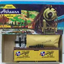Trains|Athearn 5211 HO Scale Schlitz Beer 40' WD Reefer Kit - Model Train Junction: Quality Parts and Art Supplies