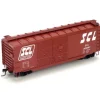 Trains|Athearn 74911 HO Scale Seaboard Coast Line 40' Double Door Boxcar #823387 - Model Train Junction: Quality Parts and Art Supplies