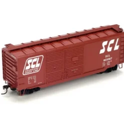 Trains|Athearn 74911 HO Scale Seaboard Coast Line 40' Double Door Boxcar #823387 - Model Train Junction: Quality Parts and Art Supplies