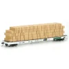 Trains|Athearn 81943 HO Scale Soo Line 60' Flat Car w/Lumber Load #5509 - Model Train Junction: Quality Parts and Art Supplies