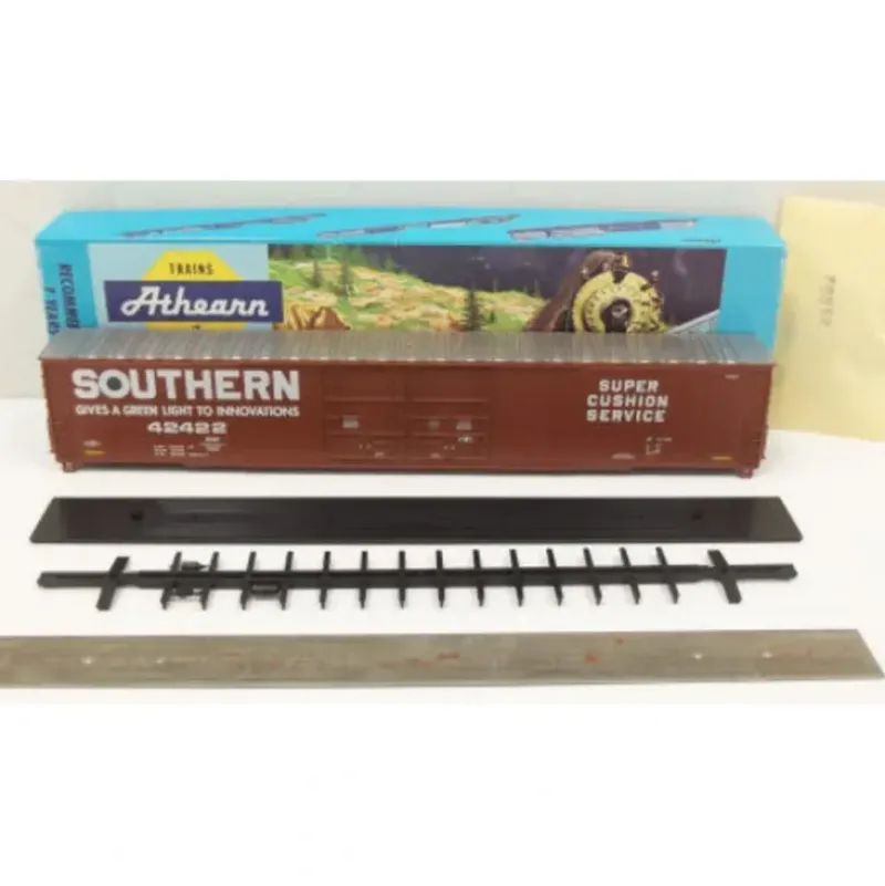 Trains|Athearn 1972 HO Scale Southern 86' Hi-Cube Boxcar Kit - Model Train Junction: Quality Parts and Art Supplies