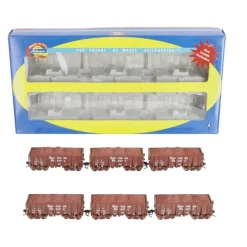 Trains|Athearn 94945 HO Scale Southern Pacific 26' Low Side Ore Cars (6-Car Set) - Model Train Junction: Quality Parts and Art Supplies