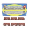 Trains|Athearn 94943 HO Scale Southern Pacific 26' Lo-Sided Ore Cars 6-Pack - Model Train Junction: Quality Parts and Art Supplies