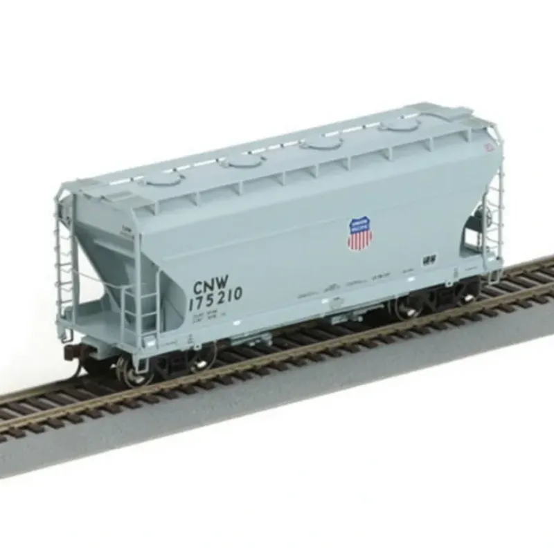 Trains|Athearn 95941 HO Scale Union Pacific/CNW ACF 2970 Covered Hopper #175210 - Model Train Junction: Quality Parts and Art Supplies